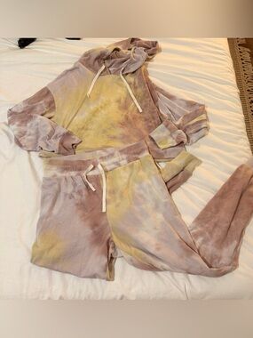 Garage Tie-Dye Hoodie + Jogger Lounge Set